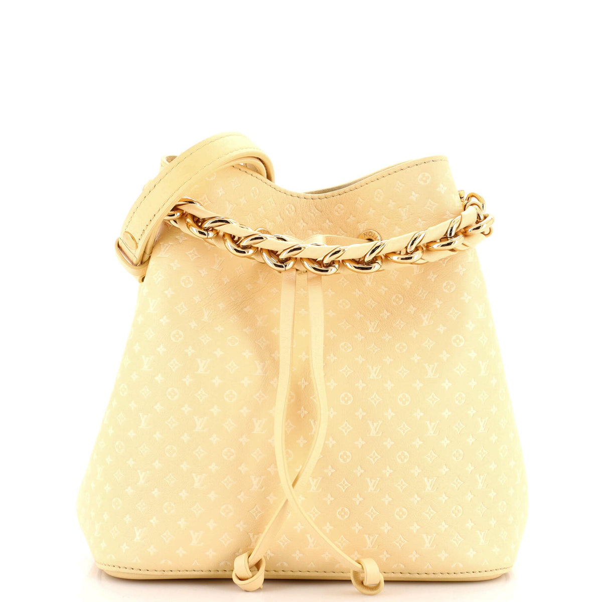 Louis Vuitton NeoNoe Handbag Nano Monogram Leather BB