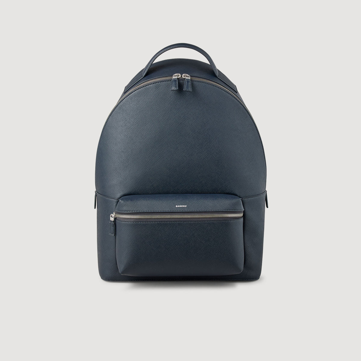 Sandro Reconstituted leather rucksack
