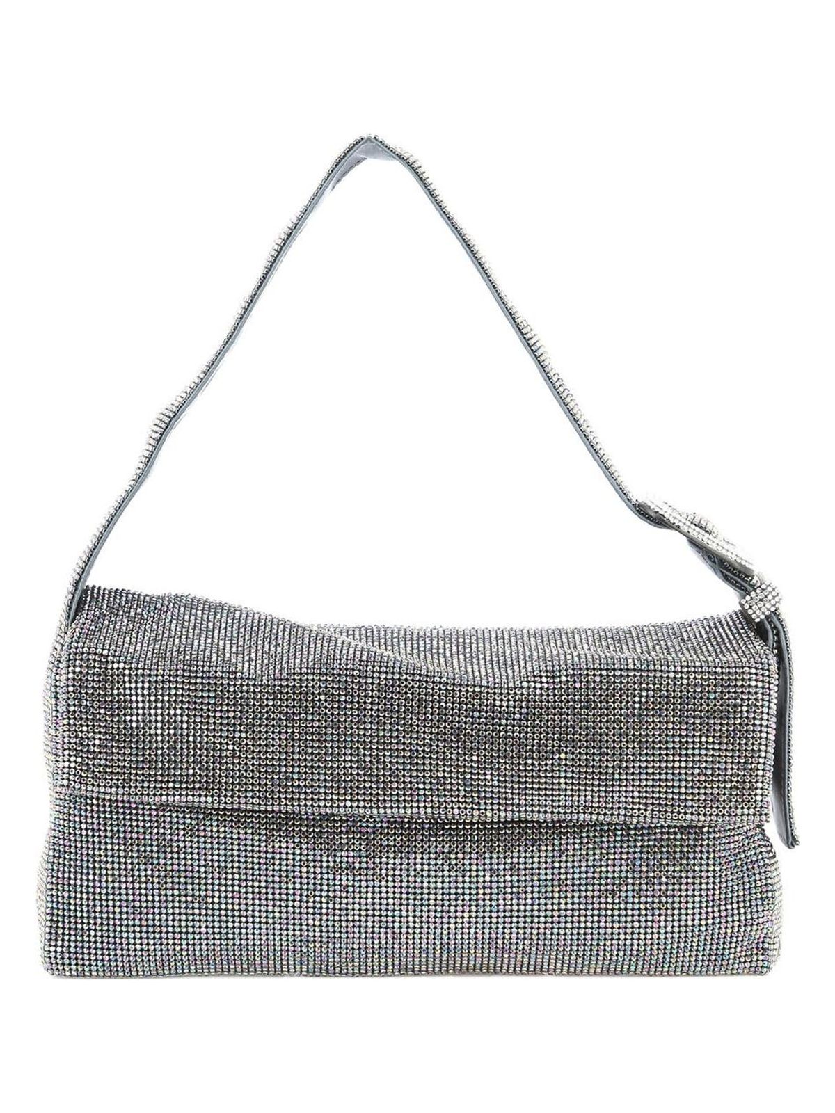 Benedetta Bruzziches Women's "vitty La Grande" Shoulder Bag in Grey | FW23013VITTY Color GRANDE023