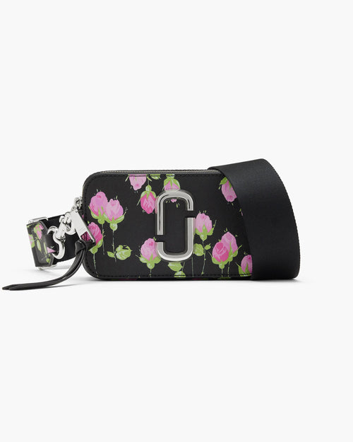 Marc Jacobs Snapshot In Vintage Floral Bag in Black Multi