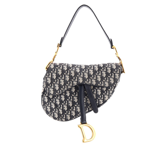 Saddle Handbag Oblique Canvas Medium