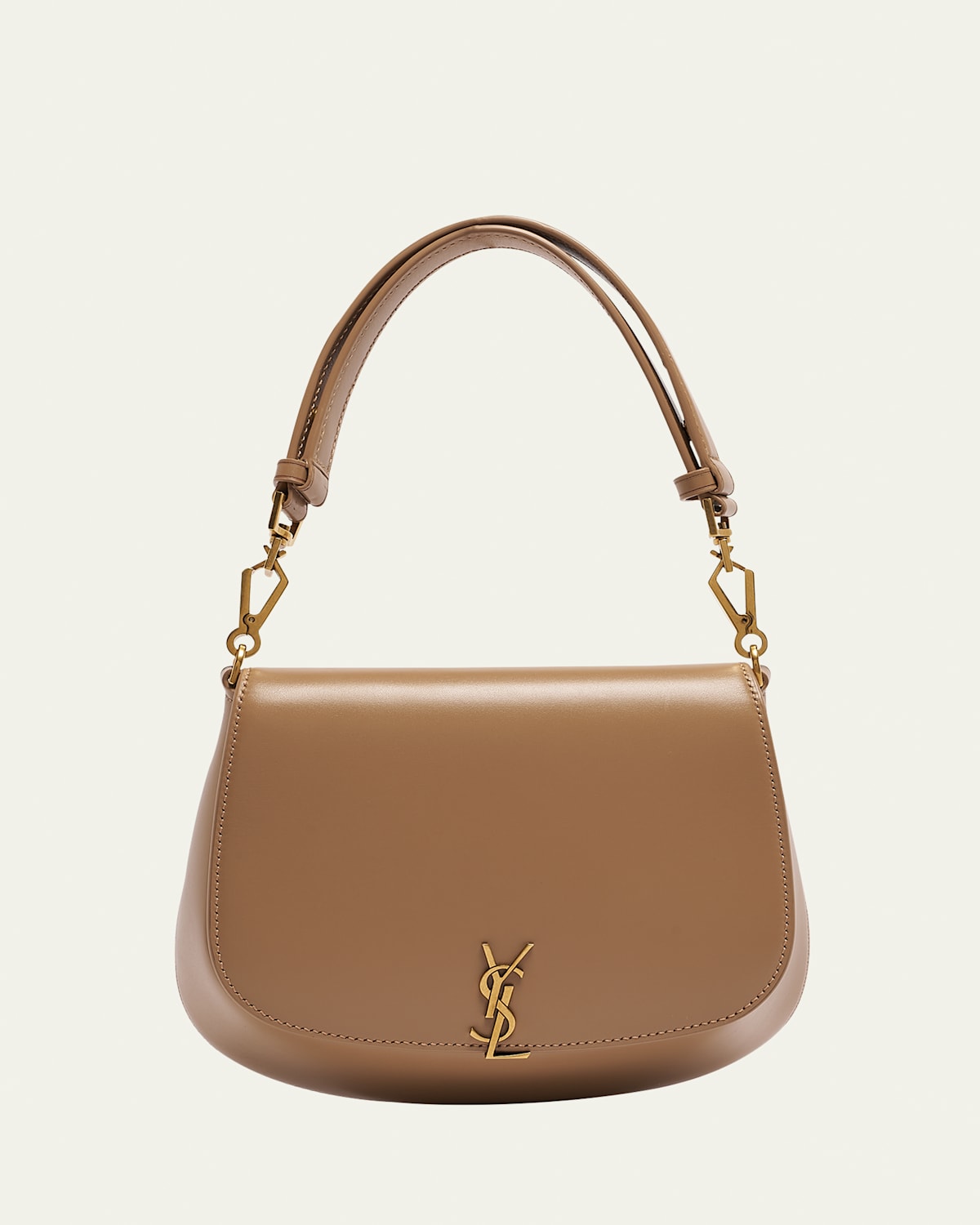 Saint Laurent Voltaire Top-Handle Bag in Smooth Leather