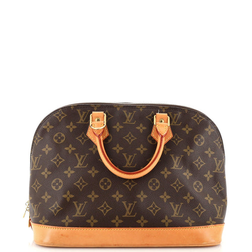 Vintage Alma Handbag Monogram Canvas PM