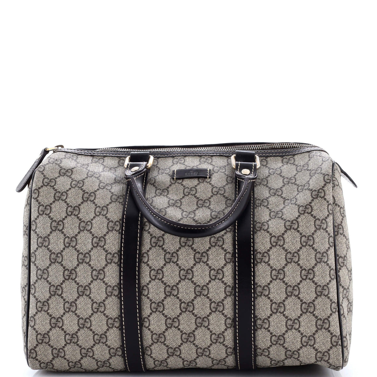 Gucci GUCCI Joy Boston Bag GG Coated Canvas Medium