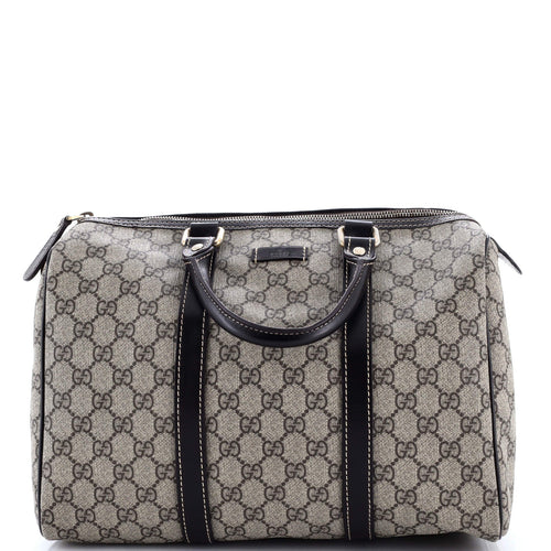 GUCCI Joy Boston Bag GG Coated Canvas Medium