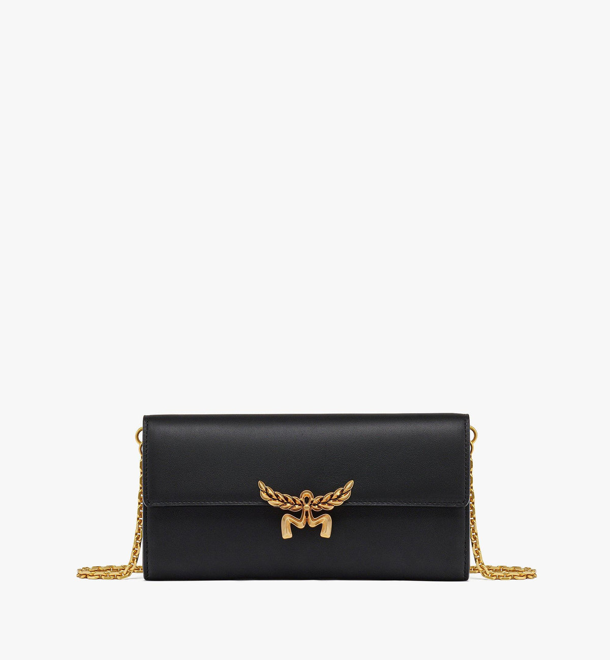 MCM Himmel Chain Wallet In Spanish Calf Leather