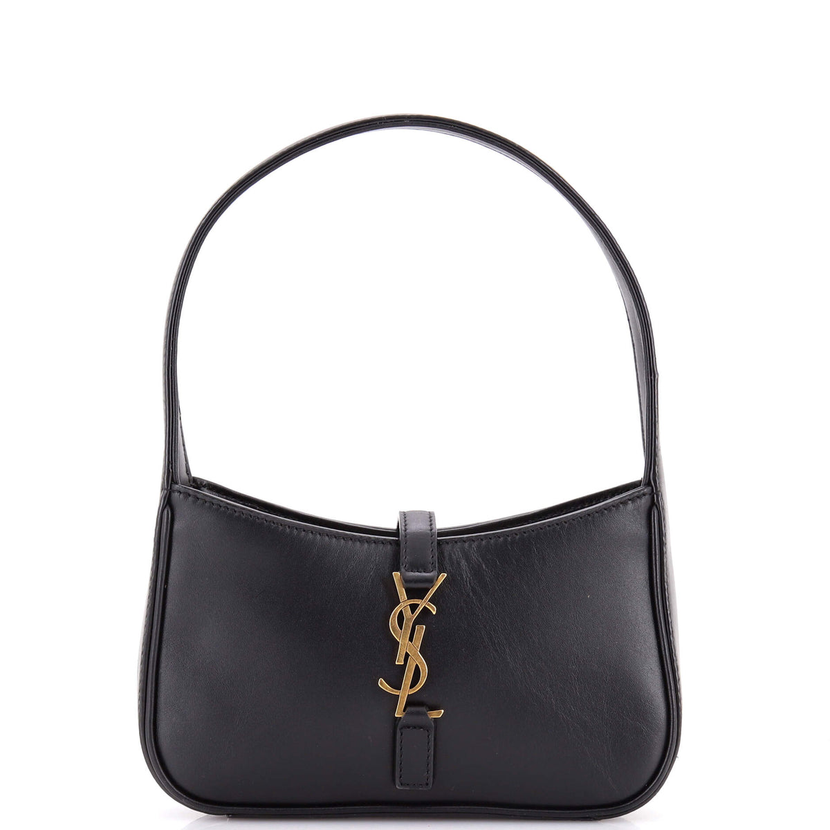 Saint Laurent Le 5 a 7 Hobo Leather Mini
