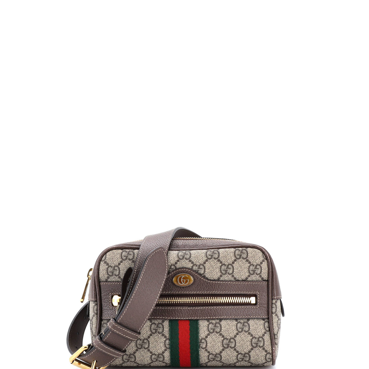 Gucci GUCCI Ophidia Belt Bag GG Coated Canvas Small