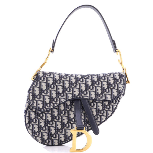 Saddle Handbag Oblique Canvas Medium