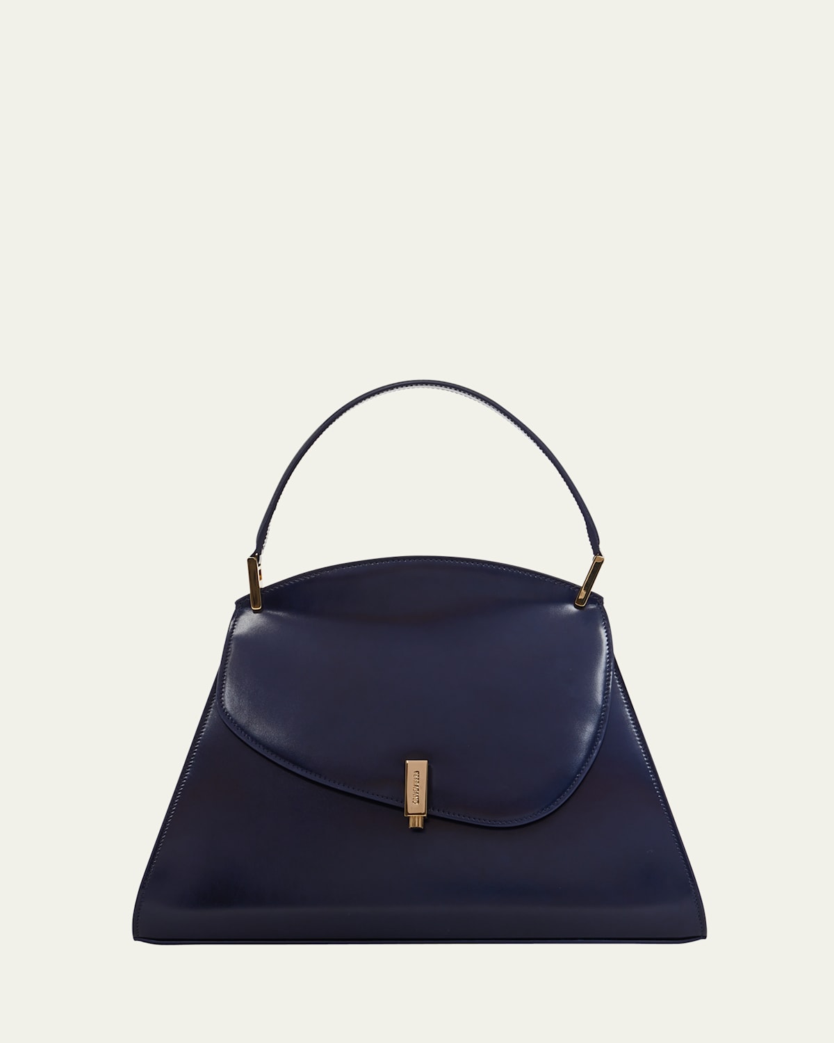 Ferragamo Prisma Leather Top-Handle Bag