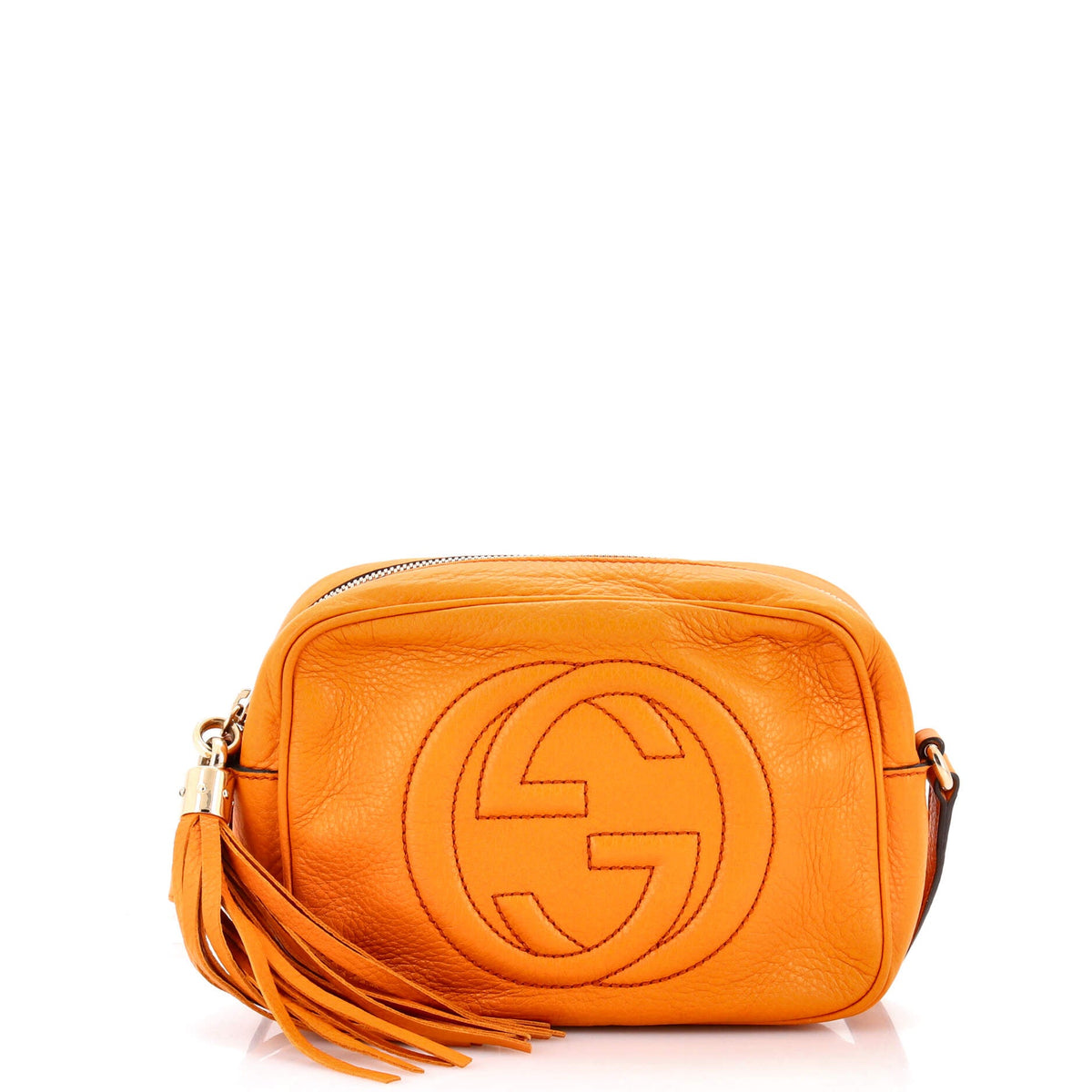Gucci GUCCI Soho Disco Crossbody Bag Leather Small