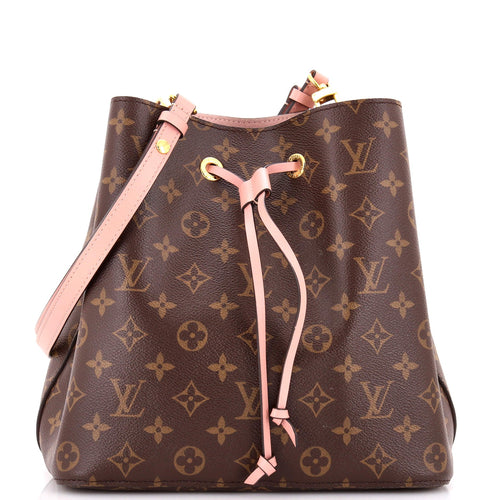 NeoNoe Handbag Monogram Canvas with Leather MM