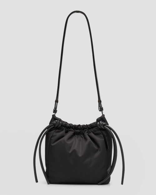 Drawstring Pouch Crossbody Bag