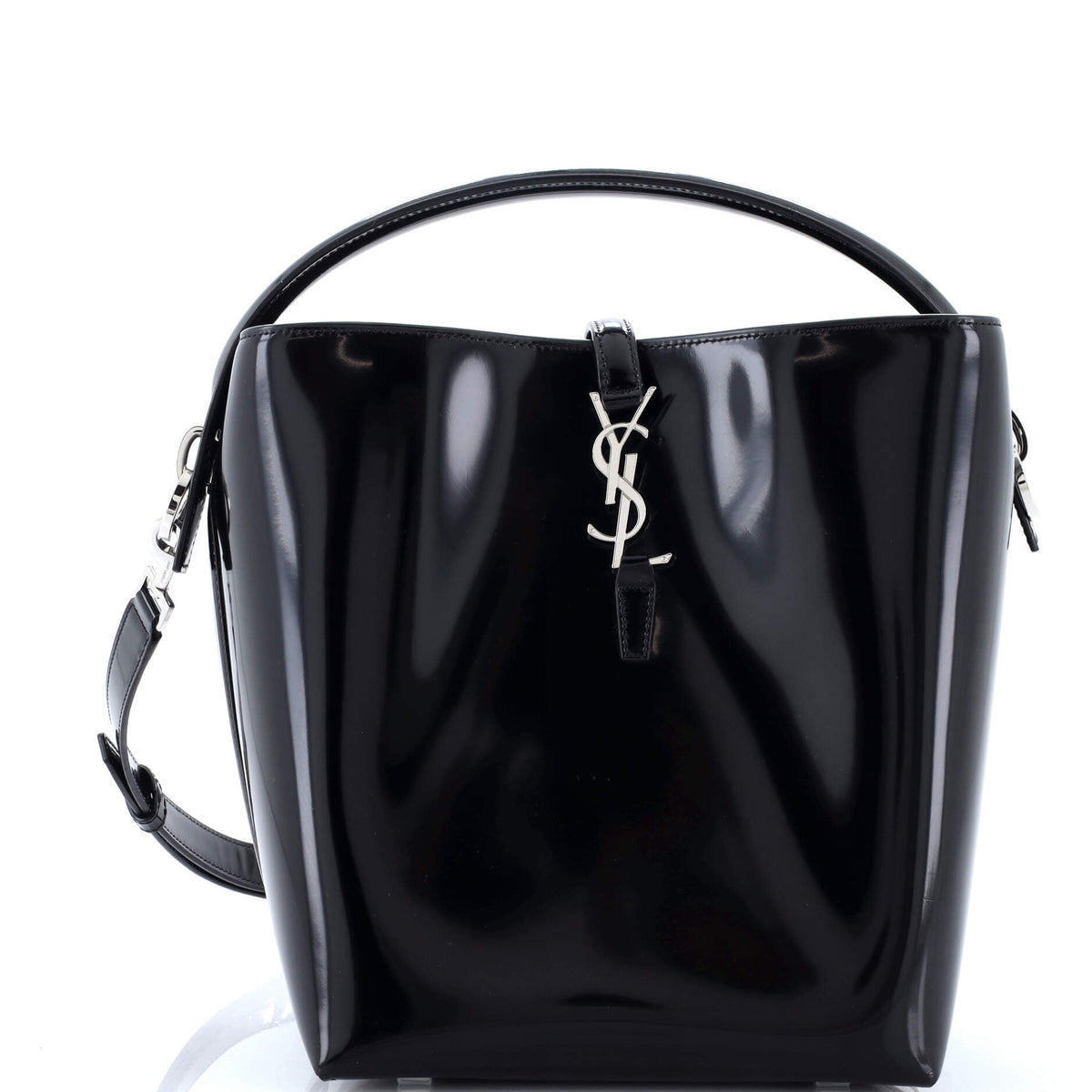 Saint Laurent Le 37 Bucket Bag Patent