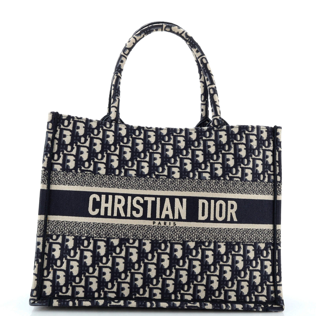 Christian Dior Book Tote Oblique Canvas Medium