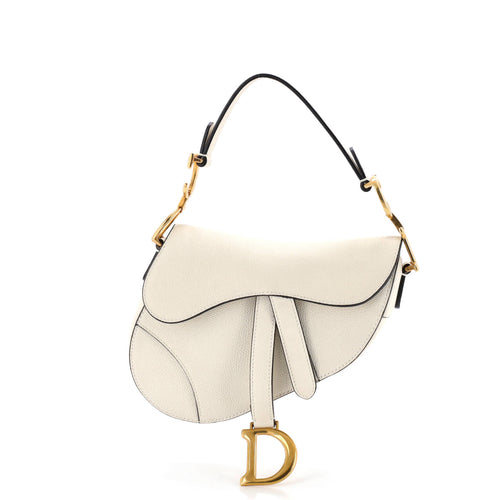 Saddle Handbag Leather Mini
