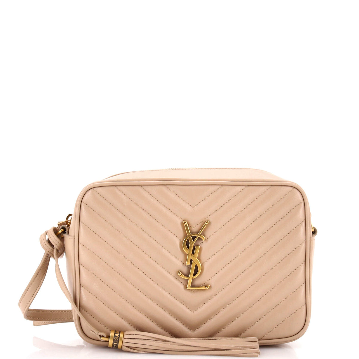 Saint Laurent Lou Camera Bag Matelasse Chevron Leather Small