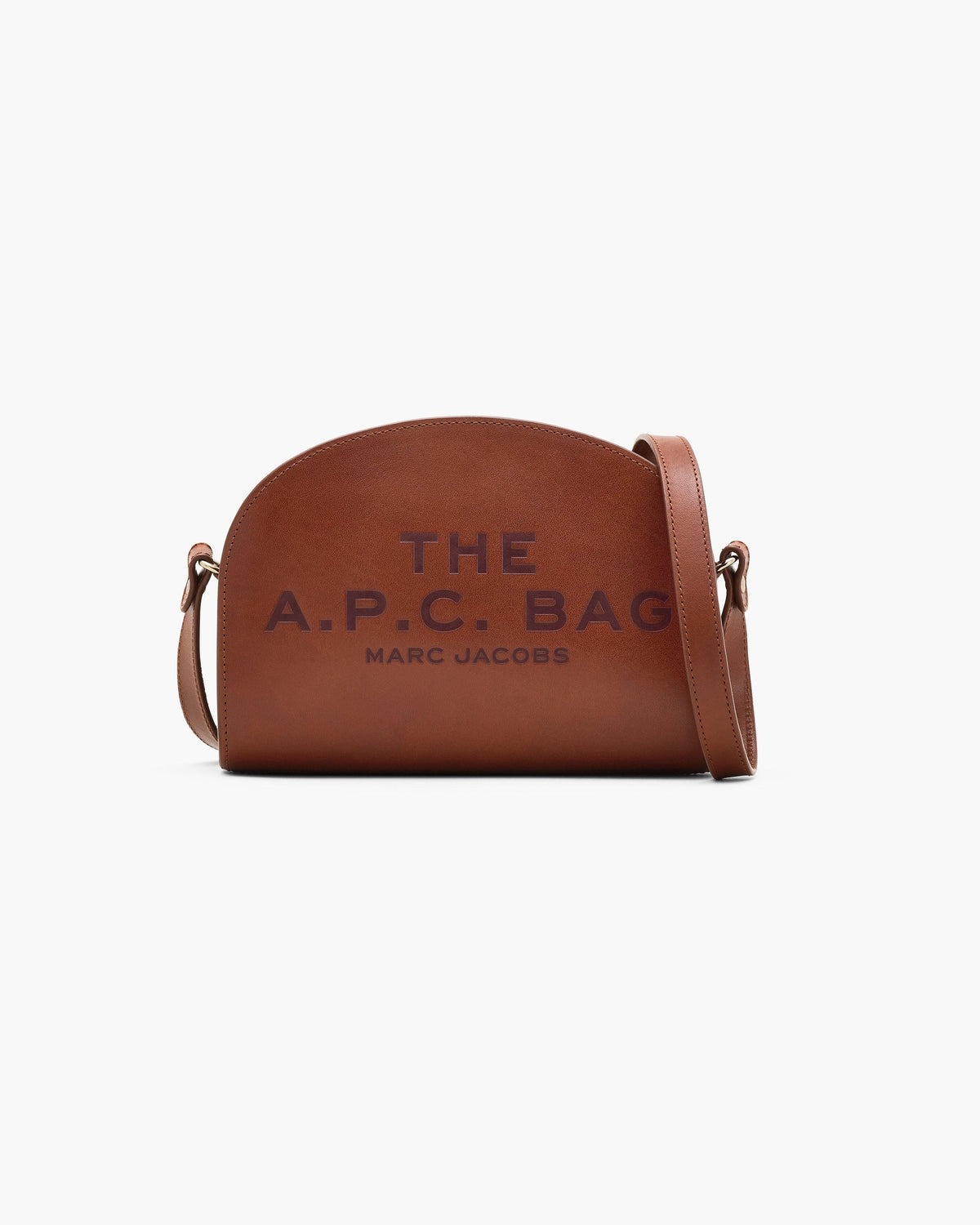 Marc Jacobs Marc Jacobs The A.P.C. X Marc Jacobs Demi Lune Bag in Hazelnut