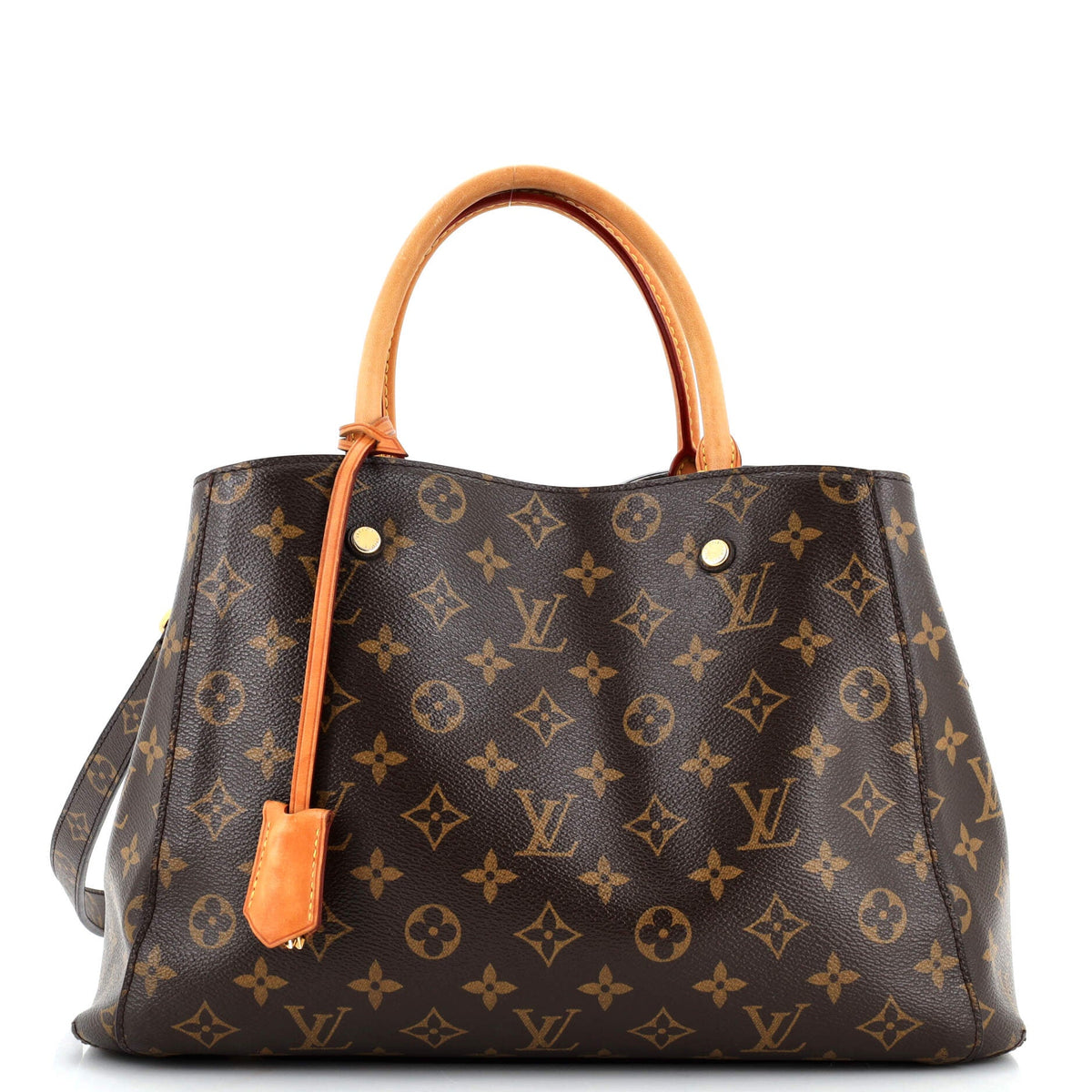 Louis Vuitton Montaigne Handbag Monogram Canvas MM