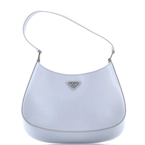 PRADA Cleo Shoulder Bag Spazzolato Leather Medium