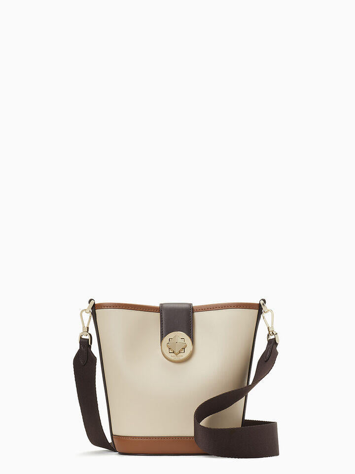 Kate Spade Au audrey colorblock smooth leather mini bucket bag