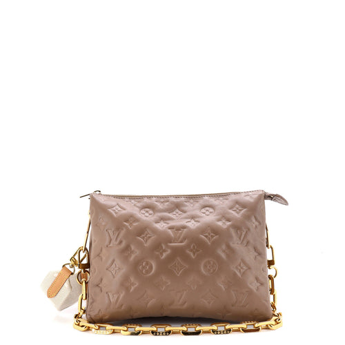 Coussin Bag Monogram Embossed Lambskin PM