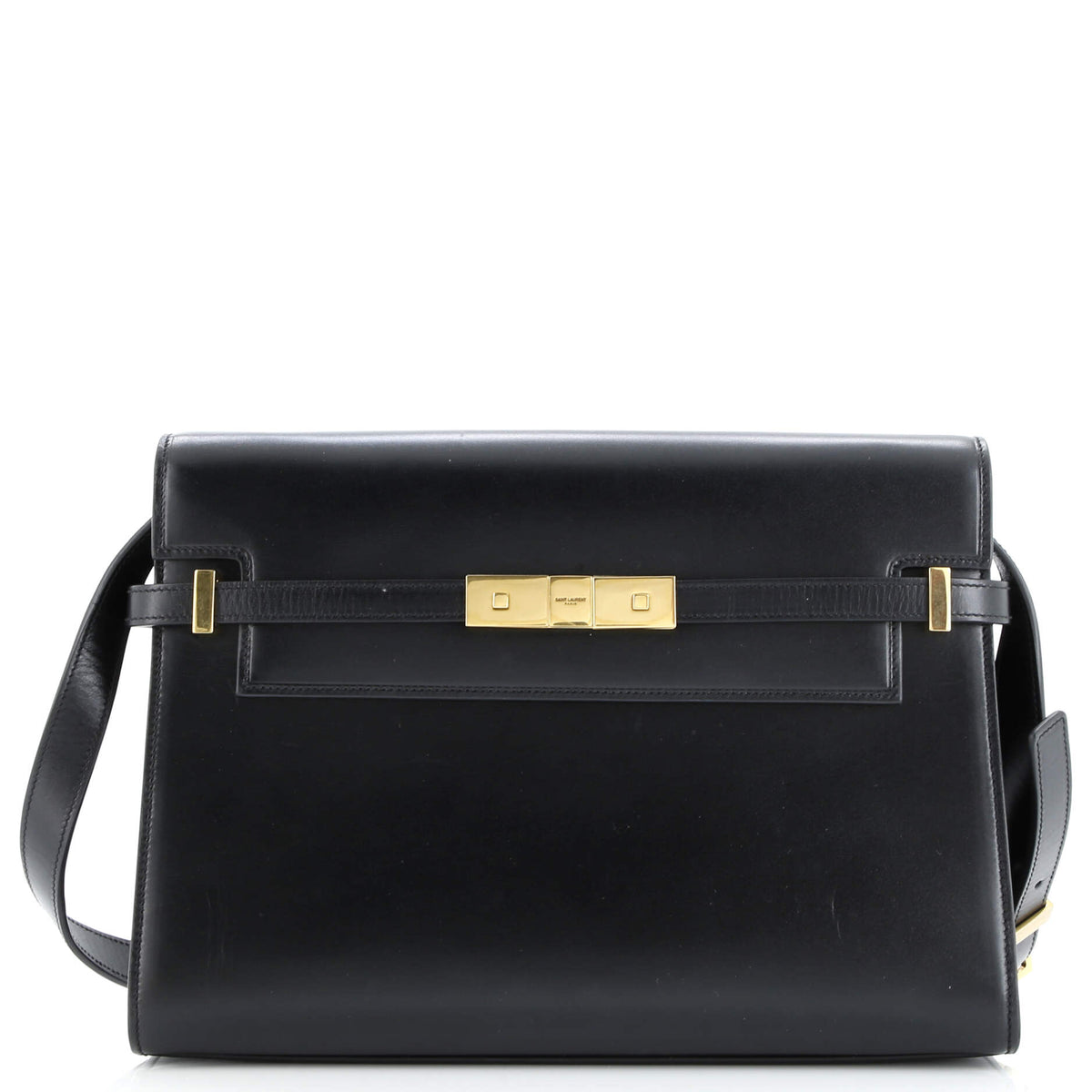 Saint Laurent Manhattan Shoulder Bag Leather Medium