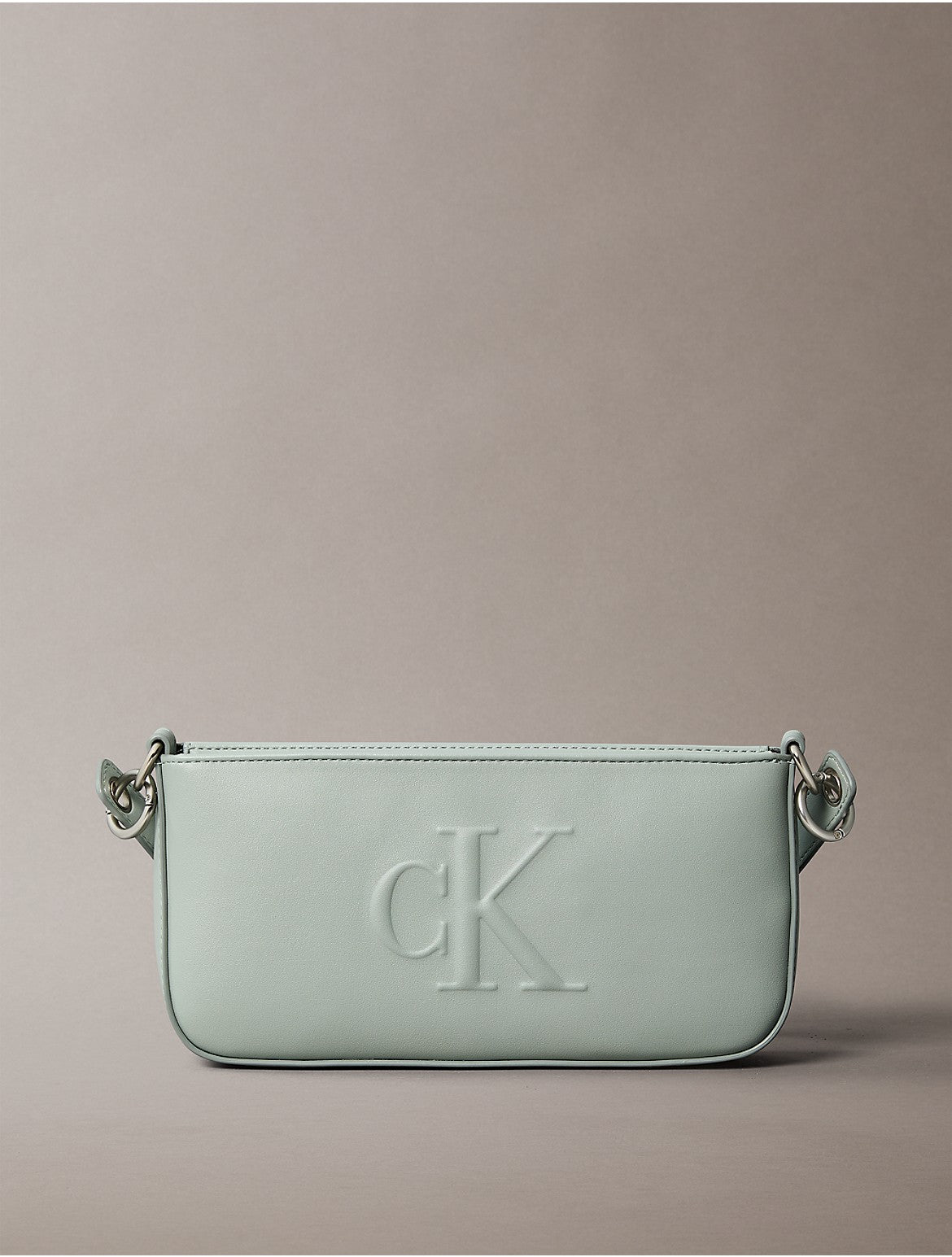 Calvin Klein Women's Sculpted Impression Shoulder Bag - Green