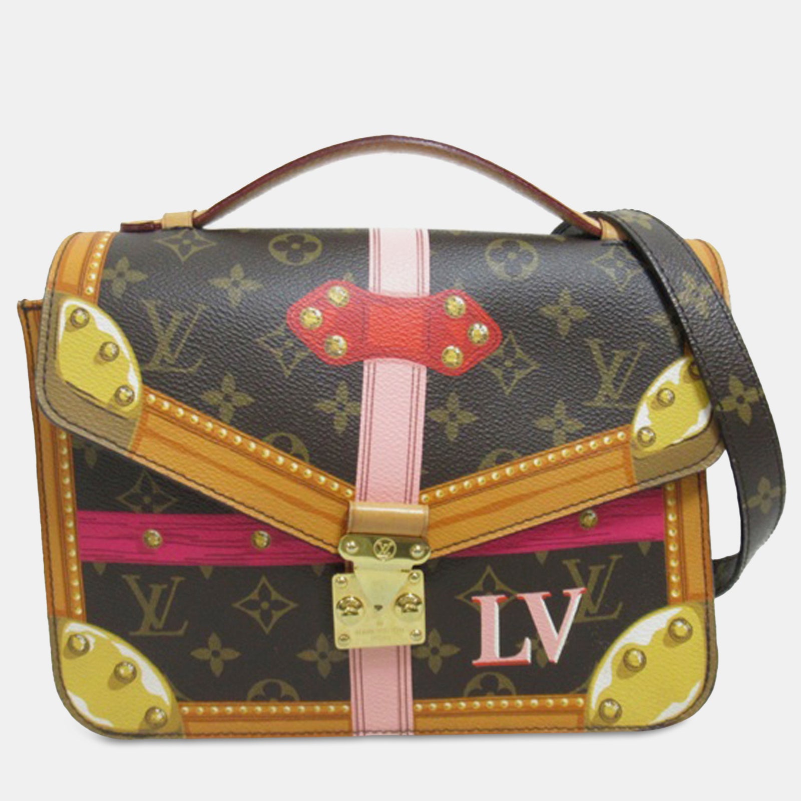 Louis Vuitton Monogrammierte Sommer-Trunk-Pochette Metis