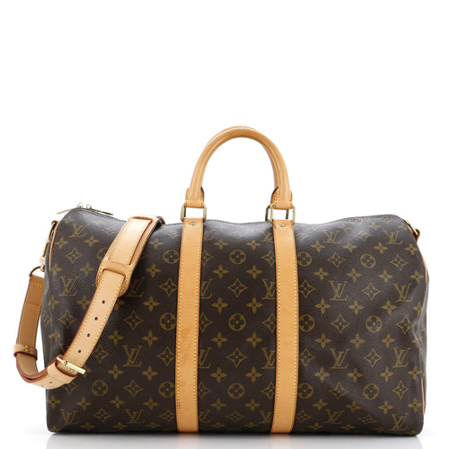 Keepall Bandouliere Bag Monogram Canvas 45