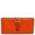 Herm&eacute;s Feu Mysore Leather Bearn Gusset Wallet