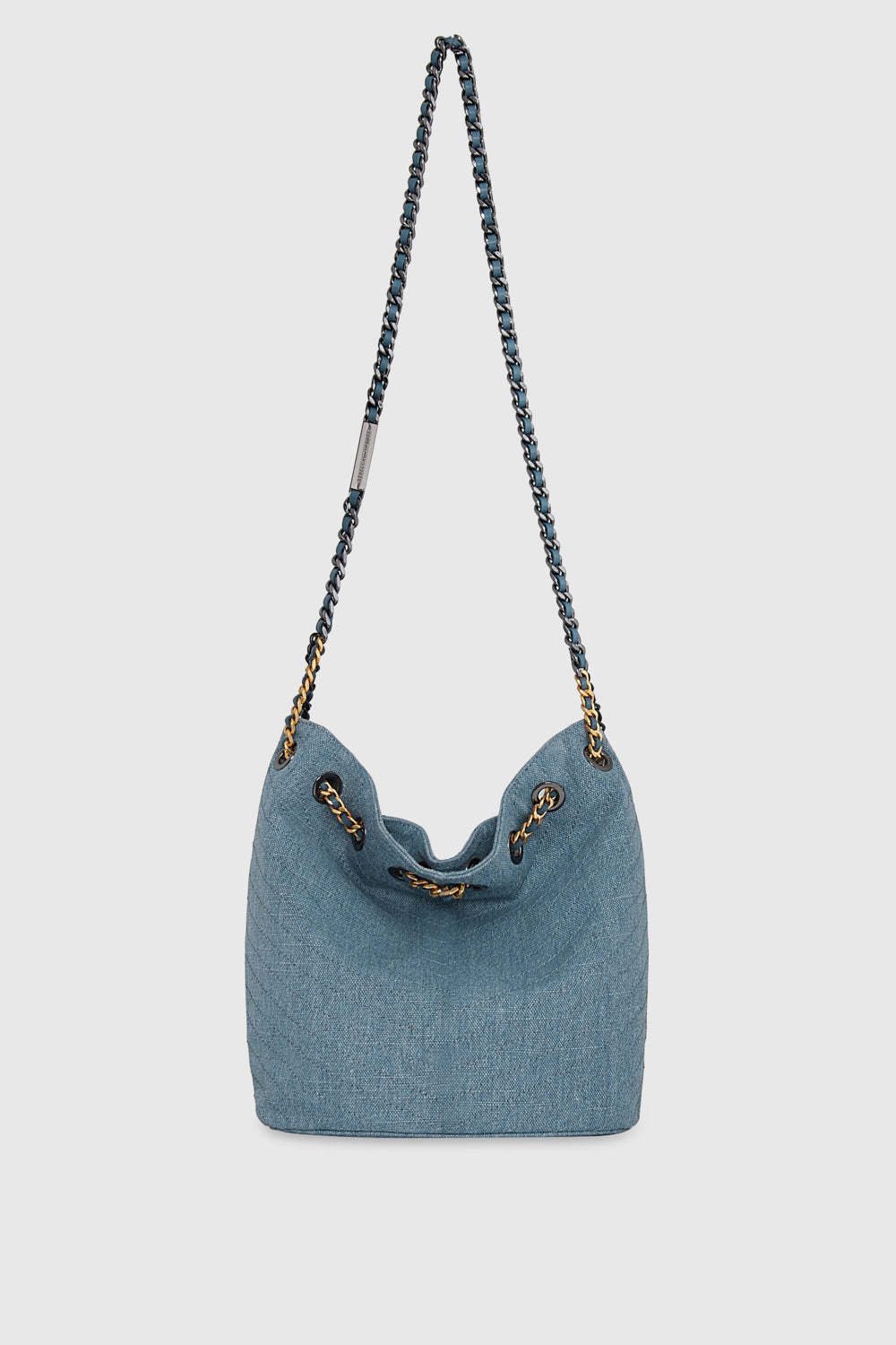 Rebecca Minkoff Soft Bucket Bag In Blue