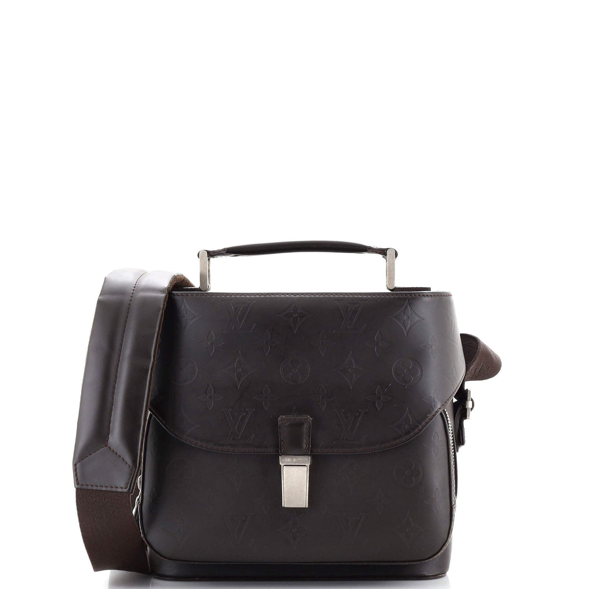 Louis Vuitton Charly Camera Bag Monogram Glace Leather