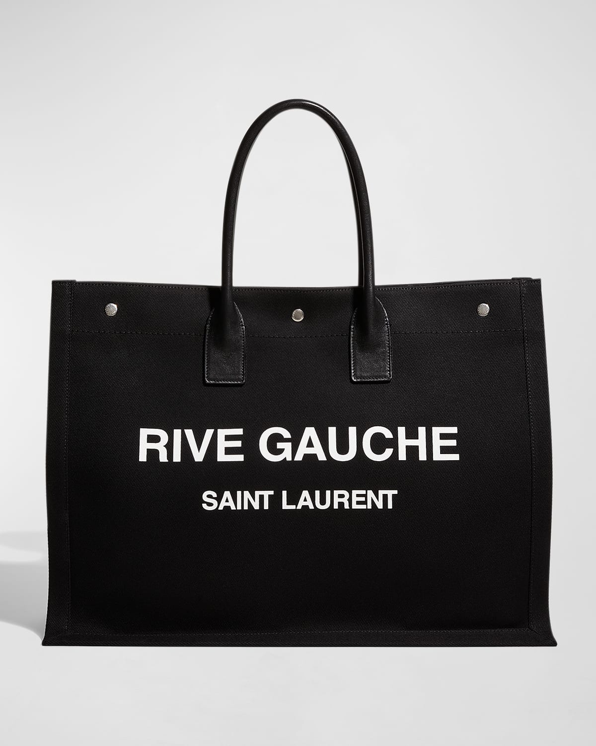 Saint Laurent Rive Gauche Tote Bag in Canvas