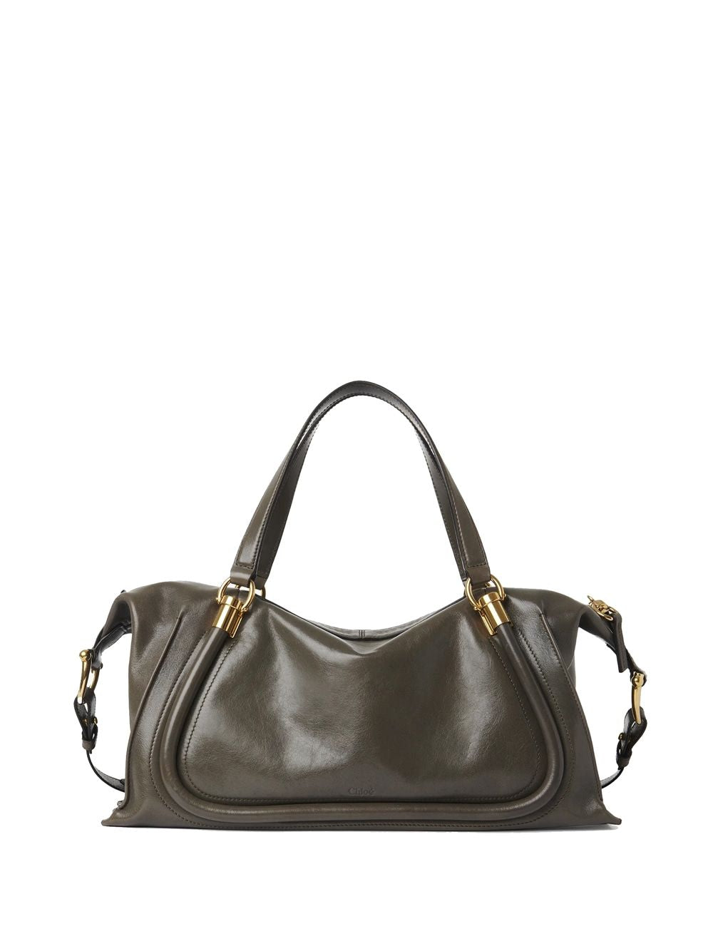 Chloé Women's Paraty 24 Bag in Grey | Size UNICA | CHC24AS750N82
