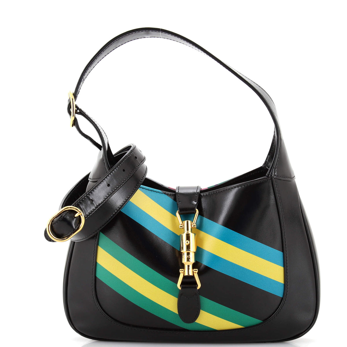 Gucci GUCCI Jackie 1961 Hobo Printed Leather Small