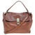 Brown Leather Flap Shoulder Bag