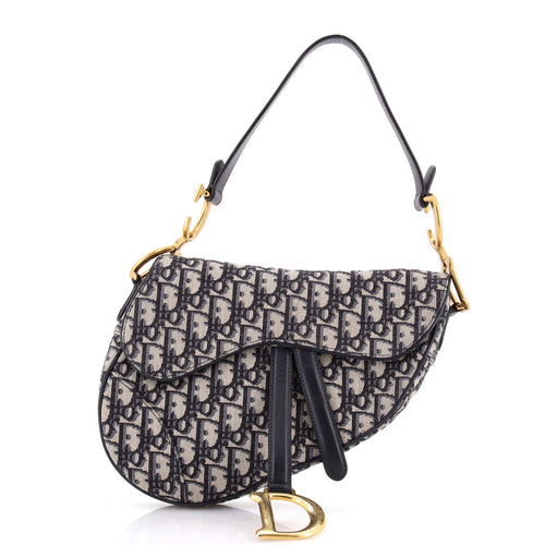 Saddle Handbag Oblique Canvas Medium