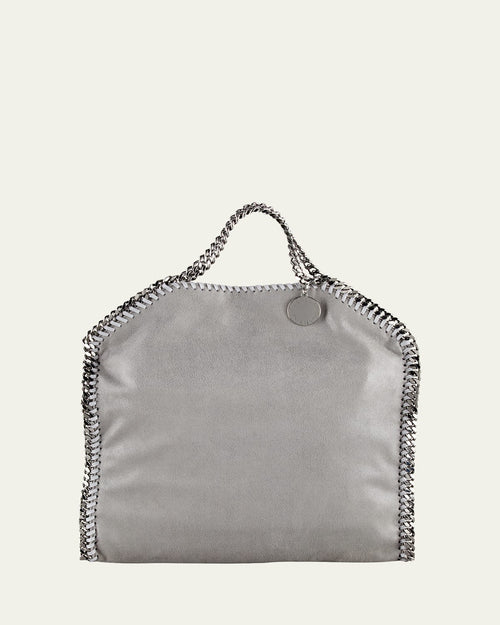Falabella Shaggy Deer 3-Chain Tote Bag with Silver Hardware