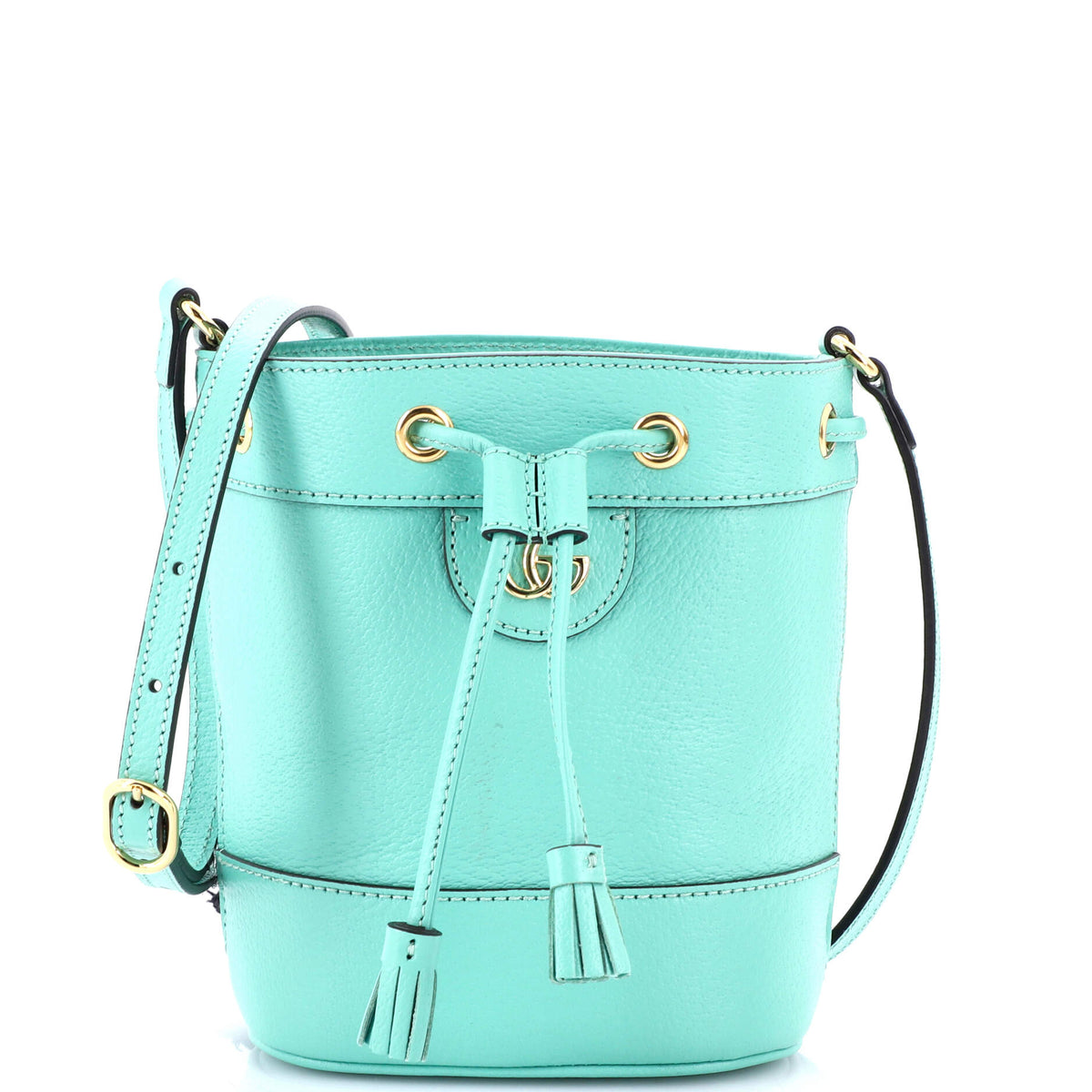 Gucci GUCCI Ophidia Bucket Bag Leather Mini