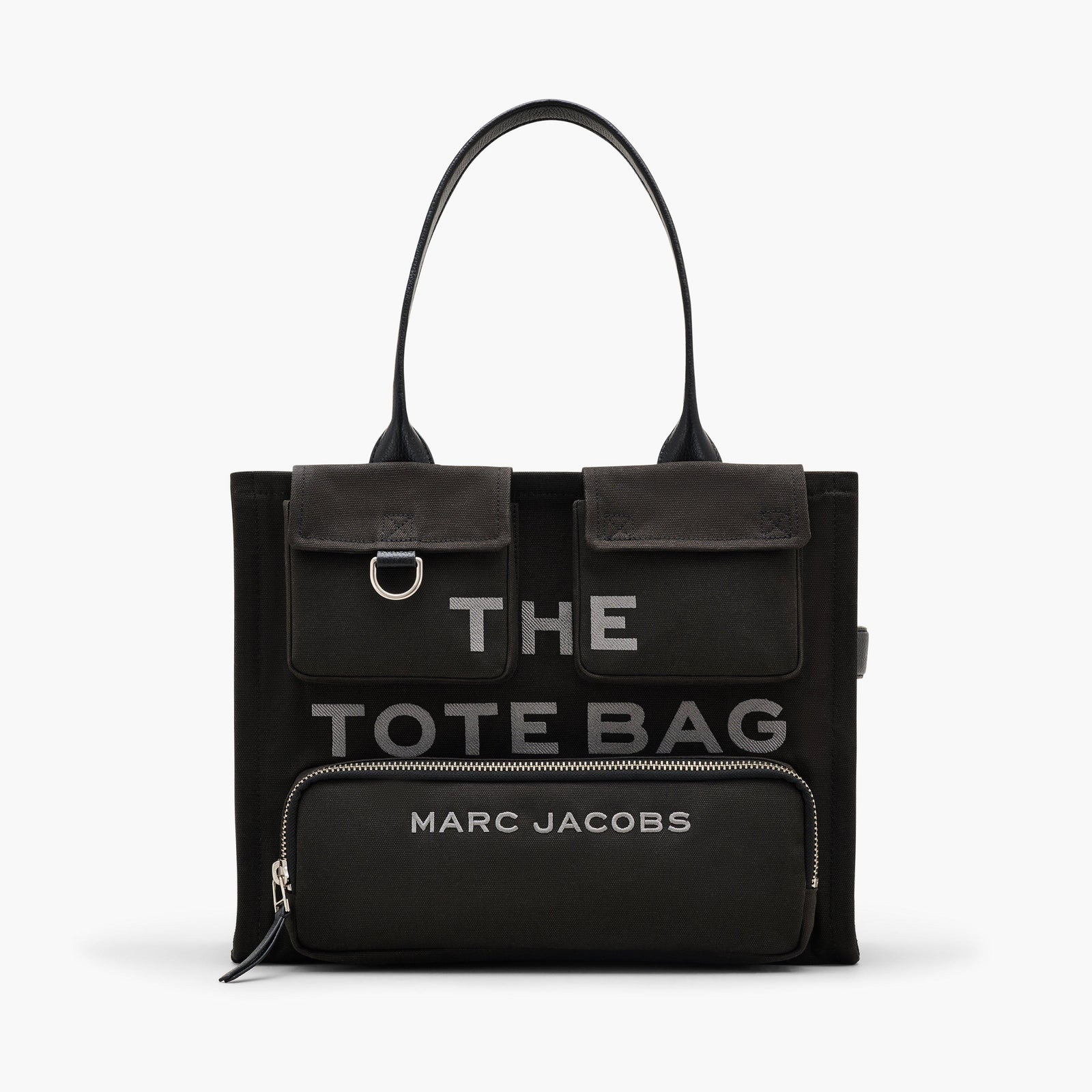 Marc Jacobs The Cargo Canvas Large Tote Bag in Black