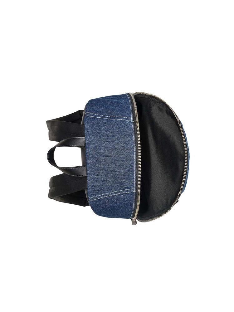 Marc Jacobs Marc Jacobs Belt Shoulder Shoulder Cotton Denim Backpack - Blue