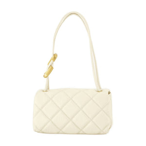 Marc Jacobs Shoulder Bag Quilted Cowhide - White