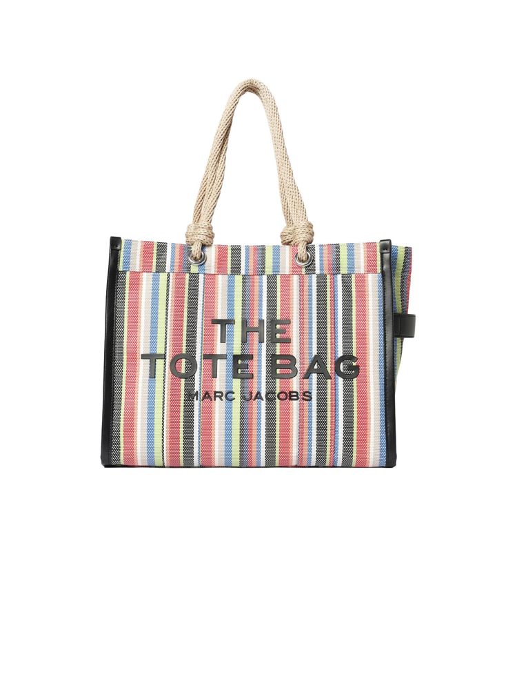 Marc Jacobs Marc Jacobs Tote Bag Striped Canvas - Multicolor