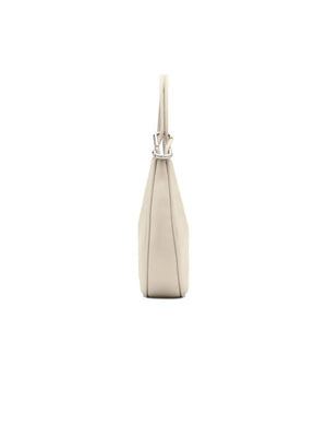 Marc Jacobs Babe Top Handle Leather Hobo Bag - White
