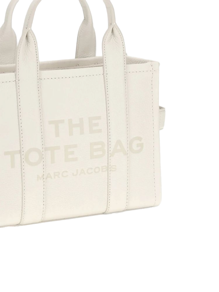 Marc Jacobs Marc Jacobs Babe Small Tote Cow Leather Tote Bag - White