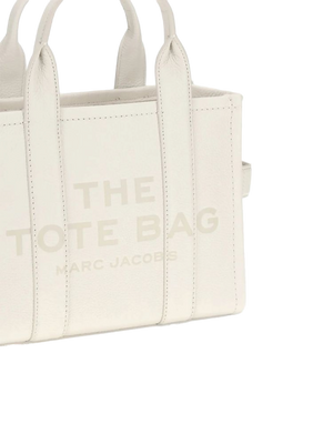 Marc Jacobs Babe Small Tote Cow Leather Tote Bag - White
