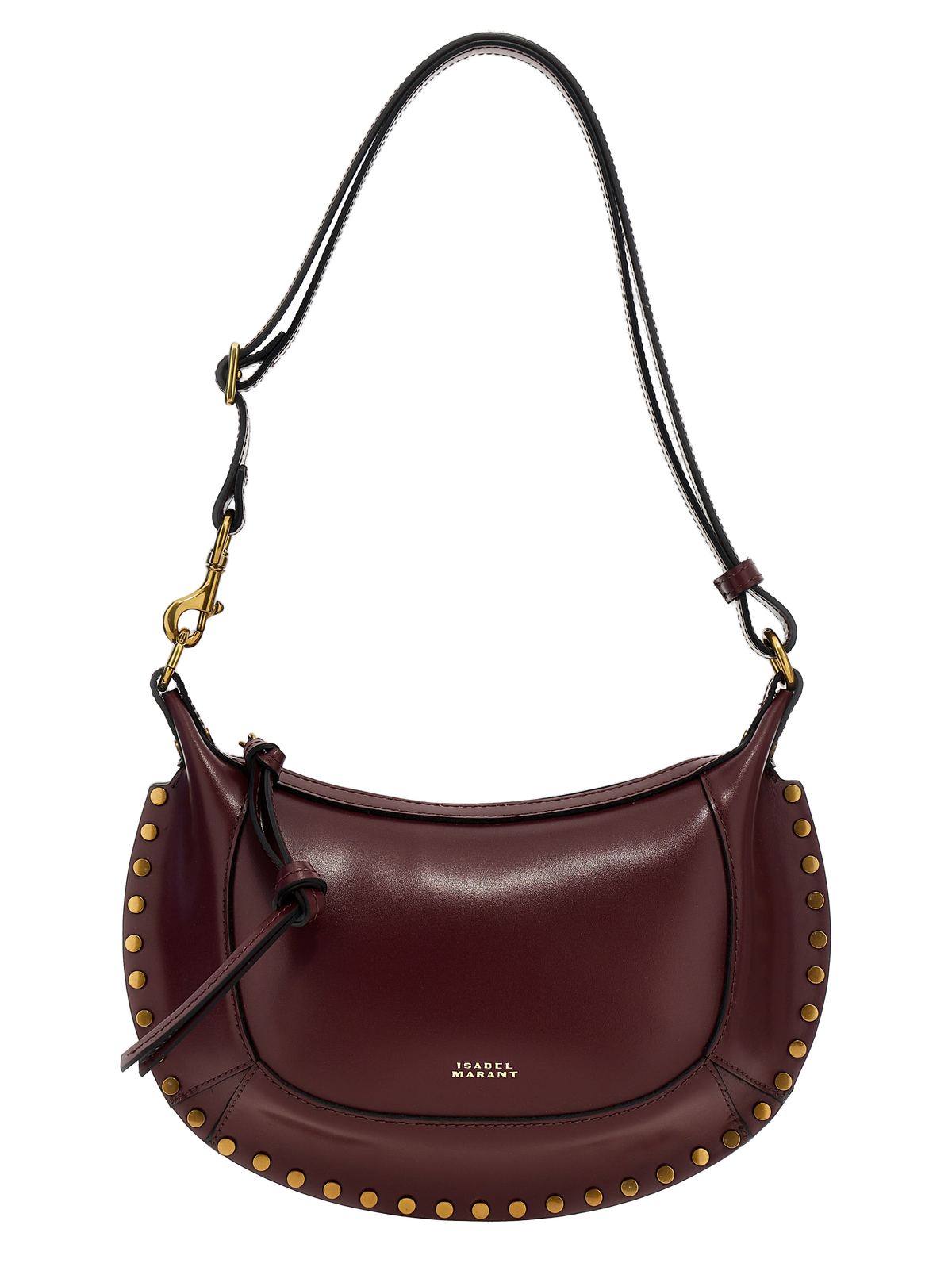 Isabel Marant Isabel Marant Oskan Moon Shoulder Bag - Burgundy