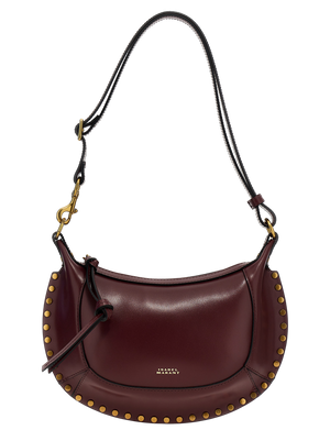 Isabel Marant Oskan Moon Shoulder Bag - Burgundy