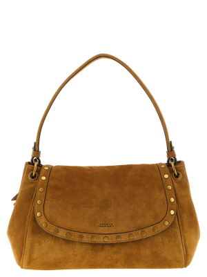 Isabel Marant Bayia Shoulder Shoulder Bag - Beige